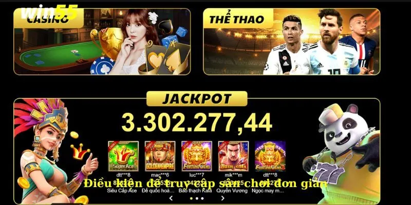 Đăng nhập Win55 2 Điều kiện để truy cập sân chơi đơn giản