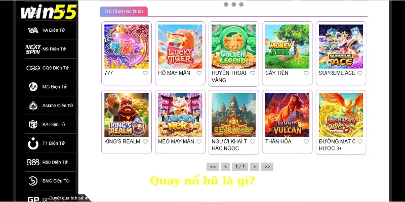 Quay nổ hũ luôn giữ được sức hút mạnh mẽ với người chơi 2 Quay nổ hũ là gì?